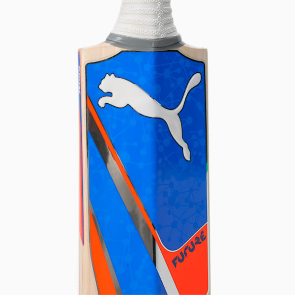 PUMA Future 1.1 Cricket Bat, Neon Citrus-Bluemazing, extralarge-IND
