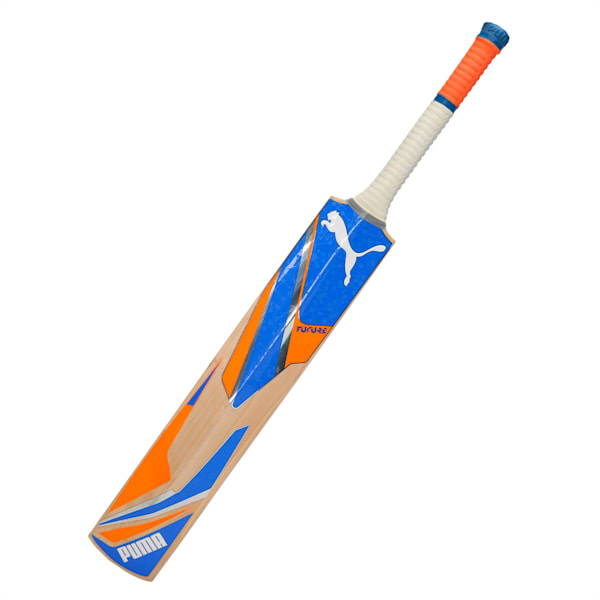 Future 4.1 Cricket Bat, Neon Citrus-Bluemazing, extralarge-IND