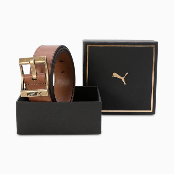 Classic Belt, Chestnut Brown-brass light, extralarge-IND