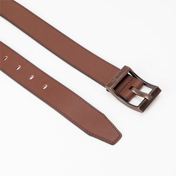 Classic Leather Belt, Chestnut Brown-brass dark, extralarge-IND