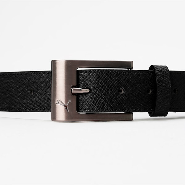 Stylised Belt, PUMA Black-Brush Gunmetal, extralarge-IND