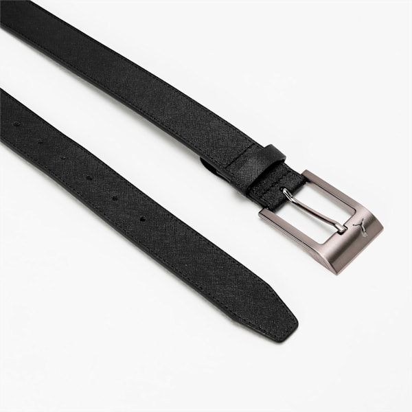 Stylised Belt, PUMA Black-Brush Gunmetal, extralarge-IND