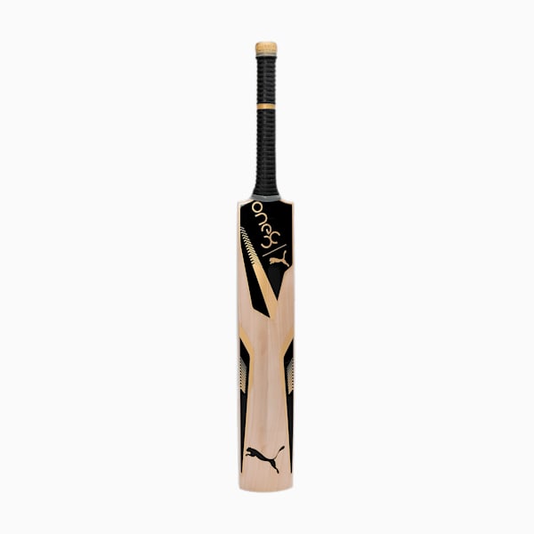 PUMA one8 5.1 English Willow Cricket Bat, PUMA Black-PUMA Gold, extralarge-IND