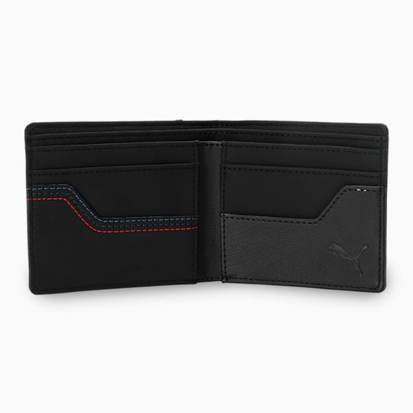 BMW M Motorsport Unisex Wallet, PUMA Black, extralarge-IND
