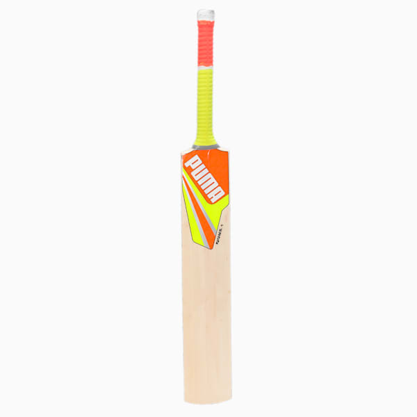 Future 5.1 English Willow Cricket Bat, Fast Yellow-Ultra Orange, extralarge-IND
