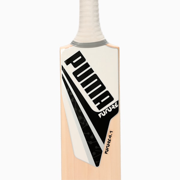 Future 4.1 English Willow Cricket Bat, PUMA White, extralarge-IND