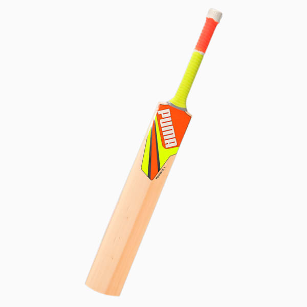 PUMA Future 3.1 English Willow Cricket Bat, Fast Yellow-Ultra Orange, extralarge-IND