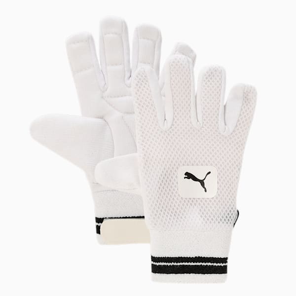 Future 3 Cricket Wicket Keeping Inner Gloves, PUMA White, extralarge-IND