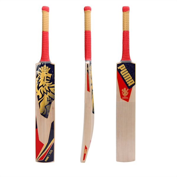 PUMA x Royal Challengers Bangalore Cricket Kit, Navy Blazer-Flame Scarlet, extralarge-IND