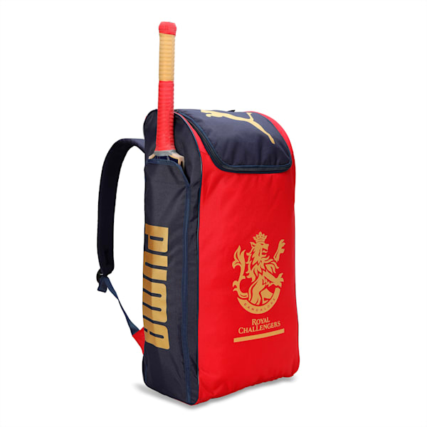 PUMA x Royal Challengers Bangalore Cricket Kit, Navy Blazer-Flame Scarlet, extralarge-IND