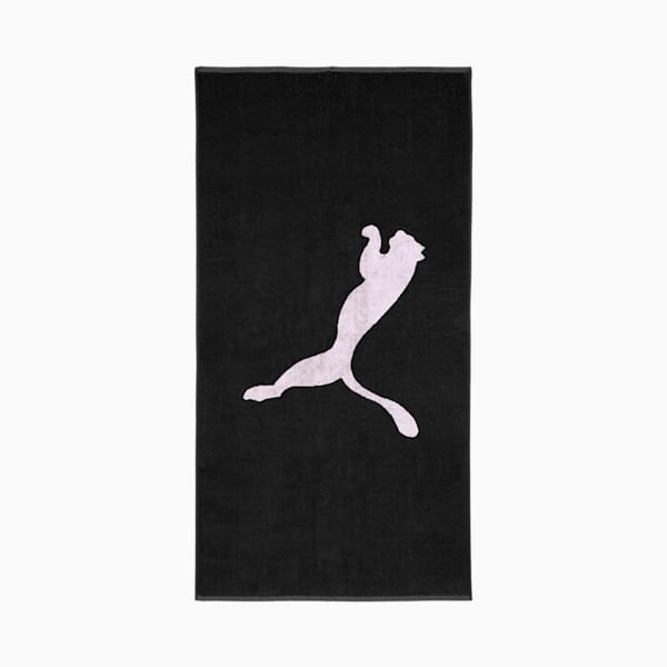 TEAM Football Towel-Large, PUMA Black-PUMA White, extralarge-IND