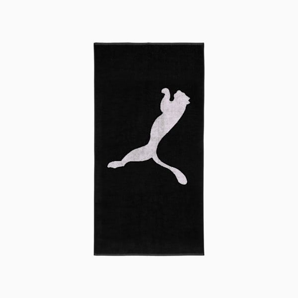 TEAM Football Towel-Small, PUMA Black-PUMA White, extralarge-IND