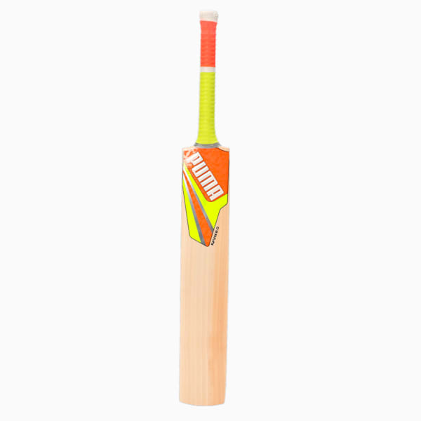 Future 2.0 English Willow Cricket Bat, Fast Yellow-Ultra Orange, extralarge-IND