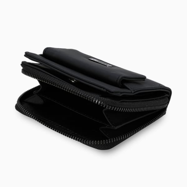 PUMA Women's Premium Wallet, PUMA Black, extralarge-IND