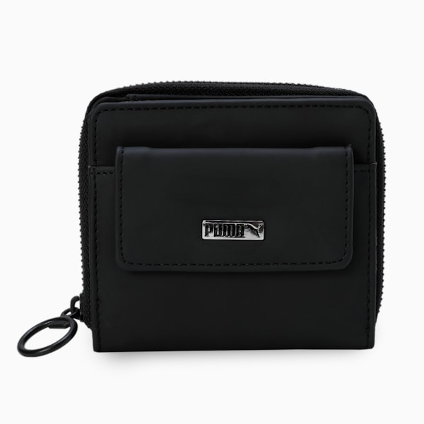 PUMA Women's Premium Wallet, PUMA Black, extralarge-IND