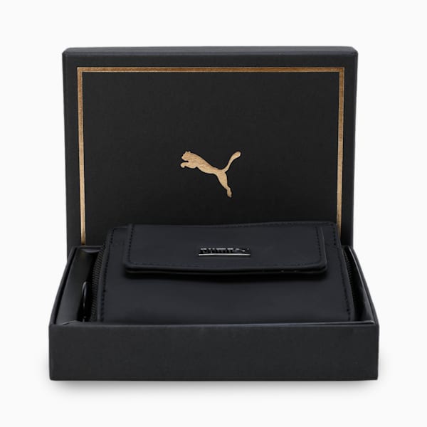 Women's Premium Wallet, PUMA Black, extralarge-IND