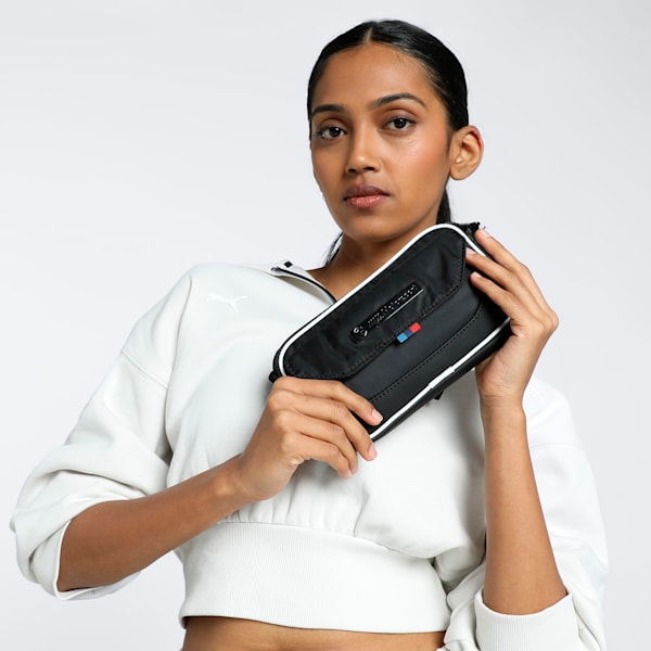 BMW M Motorsport Women's Wallet, PUMA Black, extralarge-IND