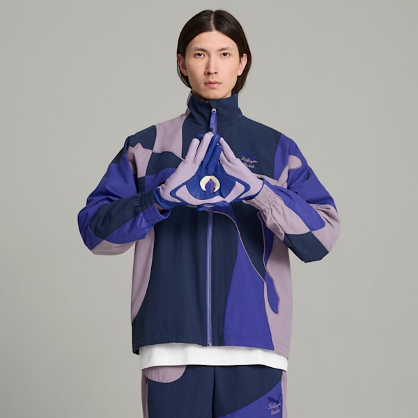 ユニセックス PUMA x KIDSUPER STUDIOS グローブ, Island Pink-Blissful Blue, extralarge-JPN