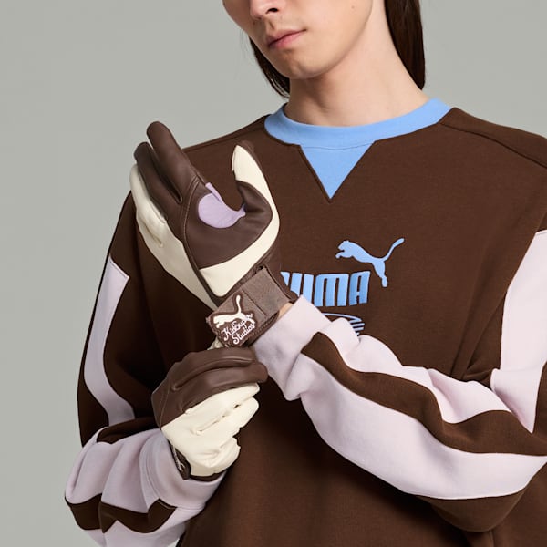 ユニセックス PUMA x KIDSUPER STUDIOS グローブ, Espresso Brown-Alpine Snow, extralarge-JPN