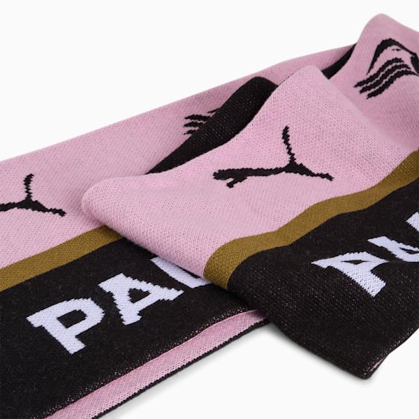 ユニセックス PUMA x パレルモFC スカーフ, PUMA Black-Pink, extralarge-JPN