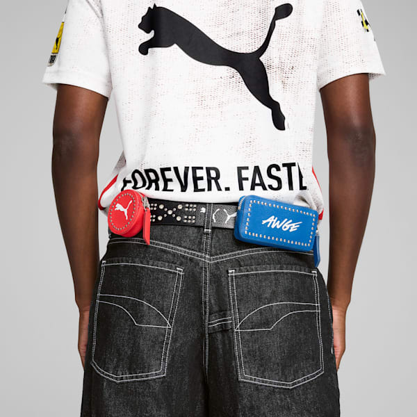 A$AP ROCKY x PUMA Leather Belt, PUMA Black, extralarge-IND