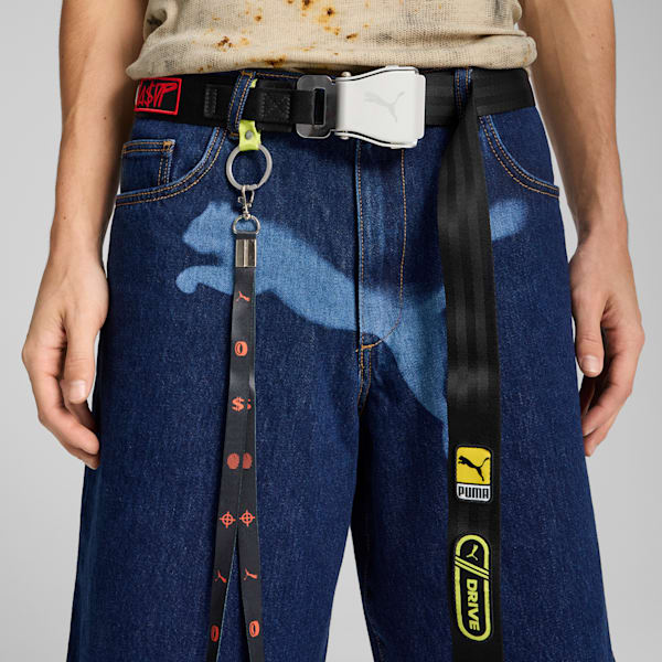 PUMA x A$AP ROCKY Webbing Belt, PUMA Black, extralarge-IND