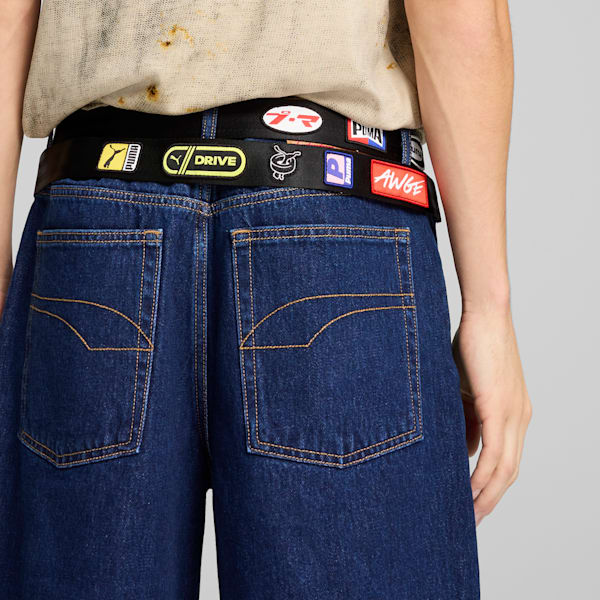 PUMA x A$AP ROCKY Webbing Belt, PUMA Black, extralarge-IND