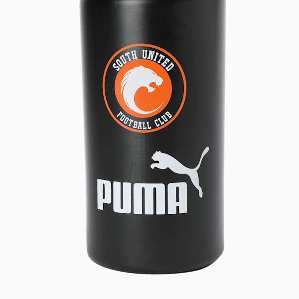 PUMA x SUFC Core Sipper Water Bottle 750 ml, PUMA Black-Rickie Orange, extralarge-IND