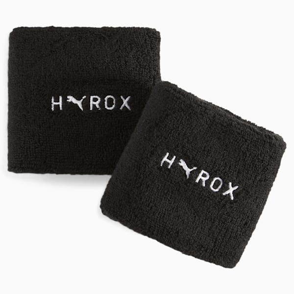 ユニセックス PUMA x HYROX リストバンド, PUMA Black, extralarge-JPN