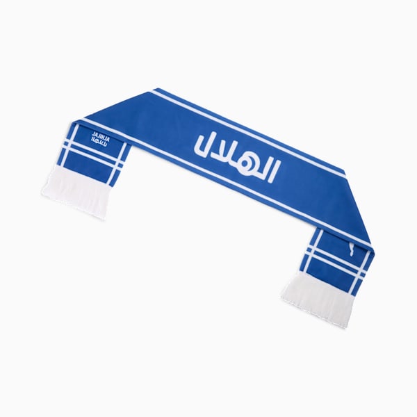 Al-Hilal SFC Essentials Scarf, Blue Intense-PUMA White, extralarge-GBR