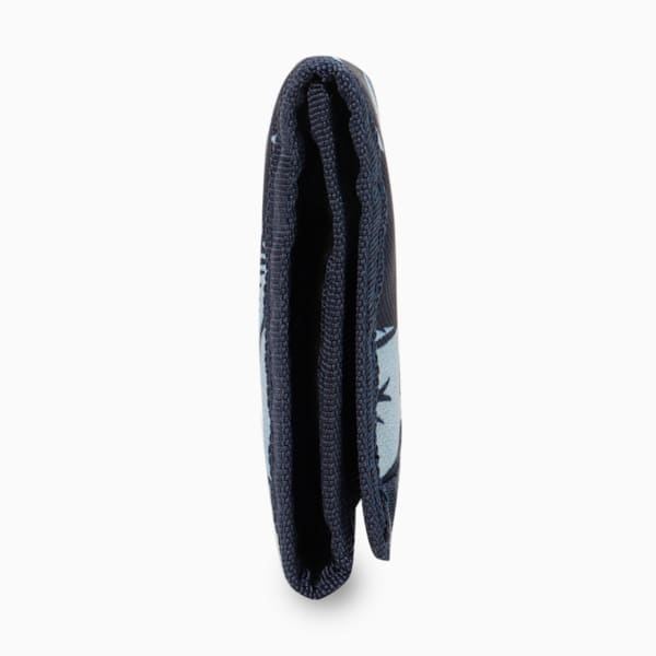 Phase Printed Tri-Fold Wallet, PUMA Navy-Flower AOP, extralarge-IND