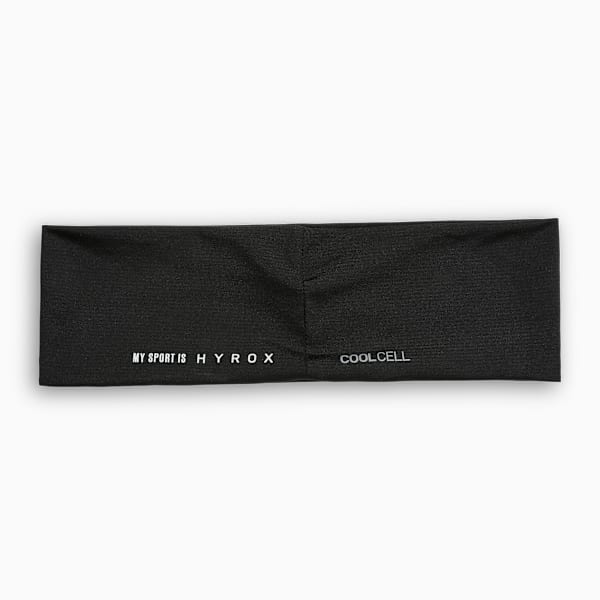 PUMA x HYROX Sweat-Resistant Sweatband, PUMA Black, extralarge-IND