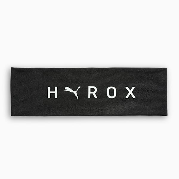 PUMA x HYROX Sweat-Resistant Sweatband, PUMA Black, extralarge-IND