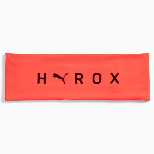 PUMA x HYROX Sweatband, Glowing Red, extralarge-GBR
