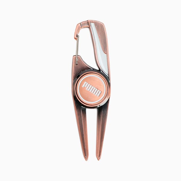 ユニセックス ゴルフ カラビナ フォーク マーカー, Matte Copper, extralarge-JPN