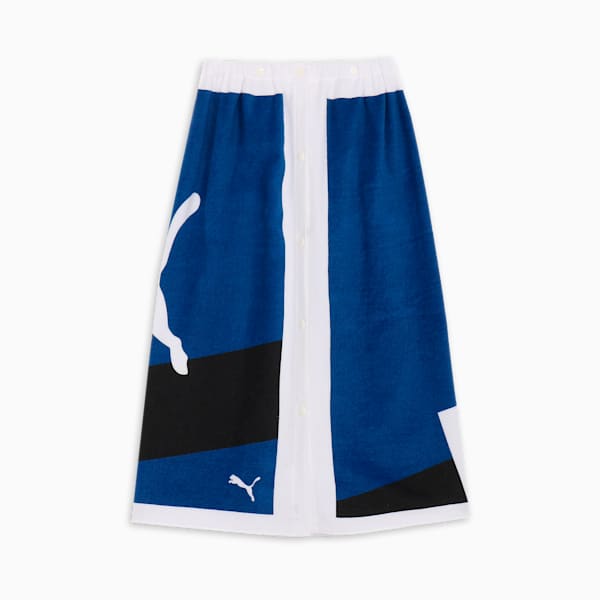 ユニセックス ラップ タオル L N2, Vivid Blue-PUMA Black, extralarge-JPN