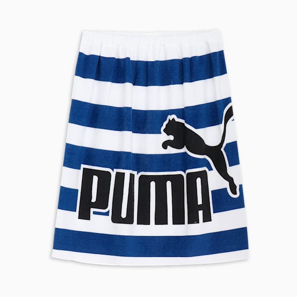 ユニセックス ラップ タオル M, Vivid Blue-PUMA Black, extralarge-JPN
