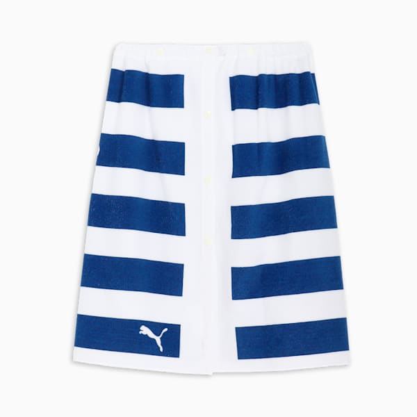 ユニセックス ラップ タオル M, Vivid Blue-PUMA Black, extralarge-JPN