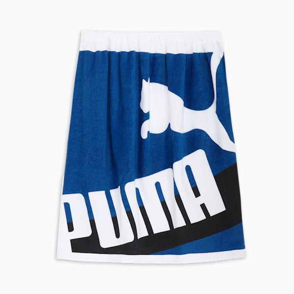 ユニセックス ラップ タオル M N2, Vivid Blue-PUMA Black, extralarge-JPN