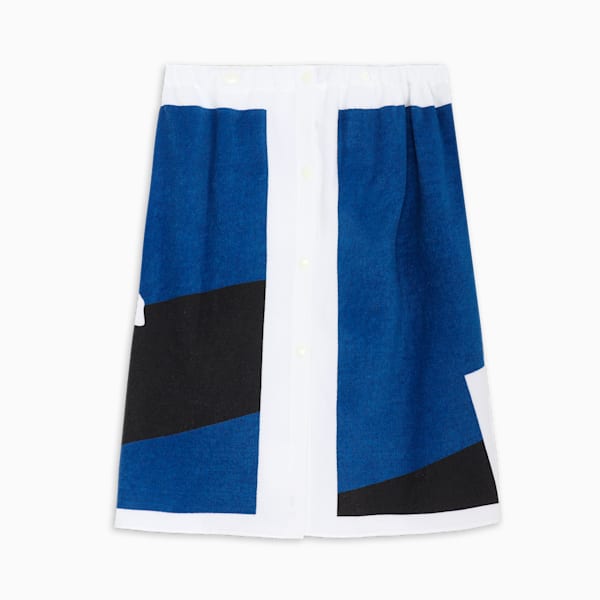 ユニセックス ラップ タオル M N2, Vivid Blue-PUMA Black, extralarge-JPN