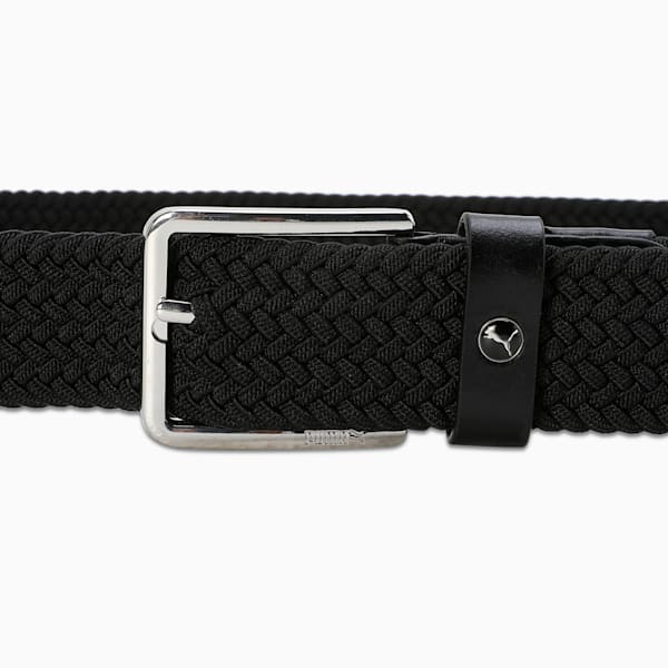 BRAIDED Webbing Belt, PUMA Black, extralarge-IND