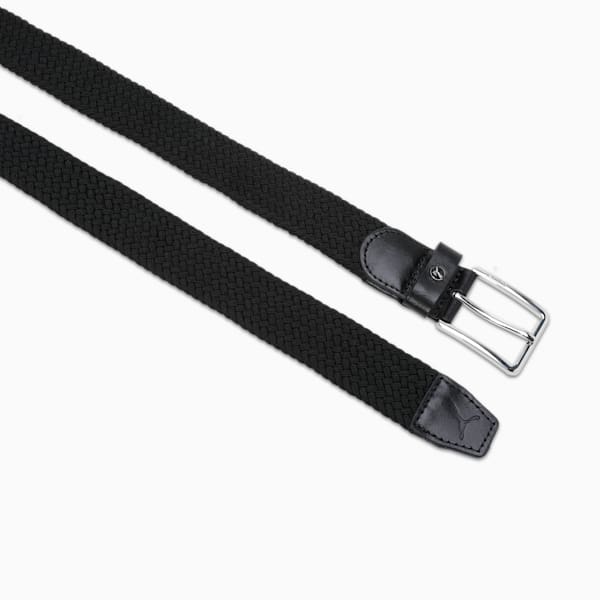 BRAIDED Webbing Belt, PUMA Black, extralarge-IND