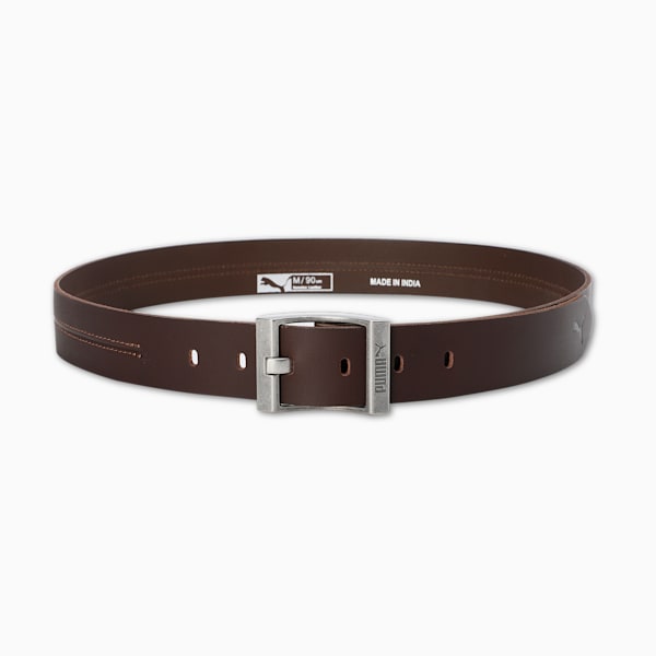 IMPERIAL Leather Belt, Chocolate, extralarge-IND