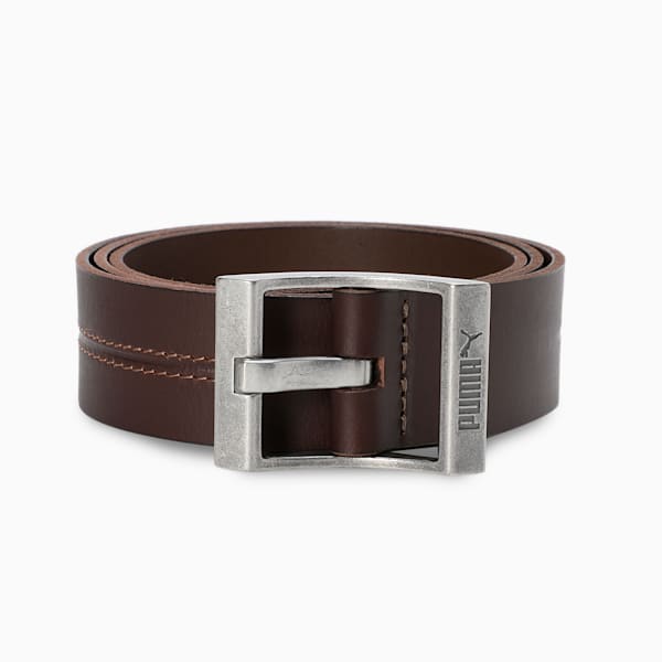 IMPERIAL Leather Belt, Chocolate, extralarge-IND