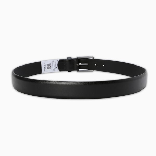 SIGNATURE Leather Belt, PUMA Black-Gunmetal, extralarge-IND