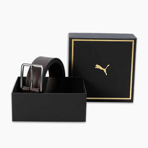 BERN Leather Belt, Chocolate, extralarge-IND