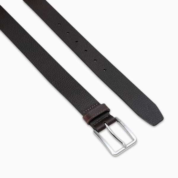 VIENNA Leather Belt, Dark Chocolate, extralarge-IND