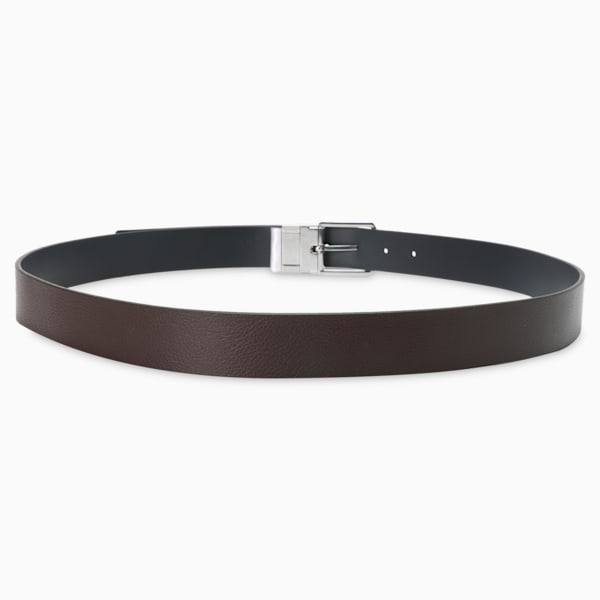 SEOUL Reversible Leather Belt, Chocolate-PUMA Navy, extralarge-IND