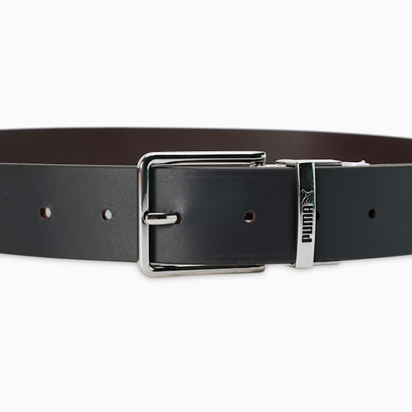SEOUL Reversible Leather Belt, Chocolate-PUMA Navy, extralarge-IND