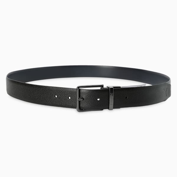 DUBLIN Reversible Leather Belt, PUMA Black-PUMA Navy, extralarge-IND